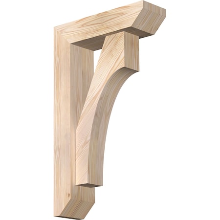 Westlake Slat Smooth Bracket W/ Offset Brace, Douglas Fir, 5 1/2W X 18D X 30H